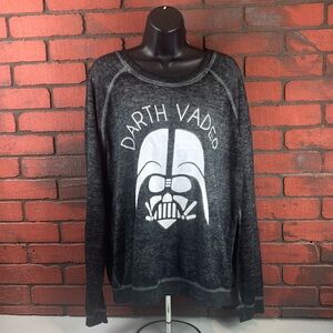 Star Wars Woman XL Darth Vader Long Sleeve‎ Top – Graphic, Casual